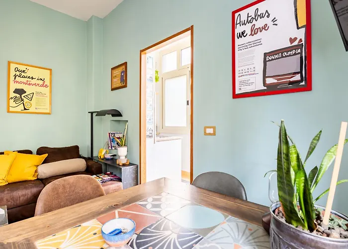 Apartman Donna Olimpia Tra Gianicolo E Trastevere Róma